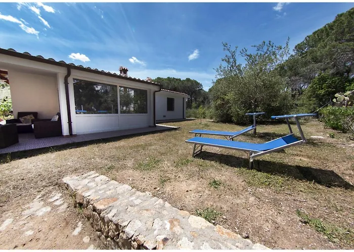 Paradiso, To The On Foot, Big Garden, Wifi, Cala Liberotto